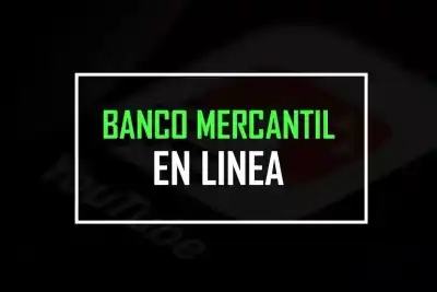 Usando los servicios del banco Mercantil en linea
