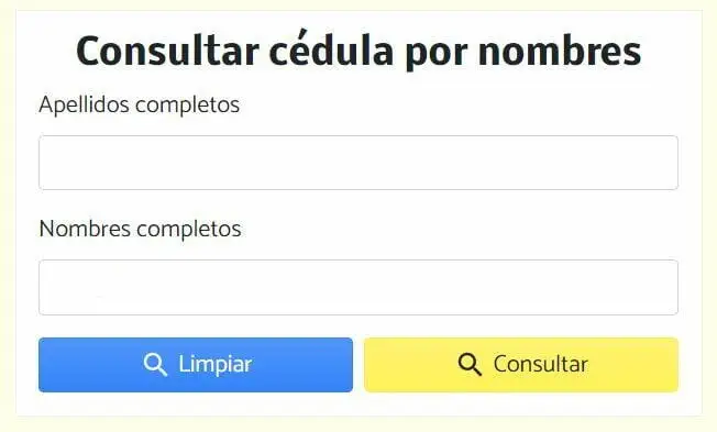 consultar numero de cedula por nombres Registro Civil consultar numero de cedula por nombres Registro Civil