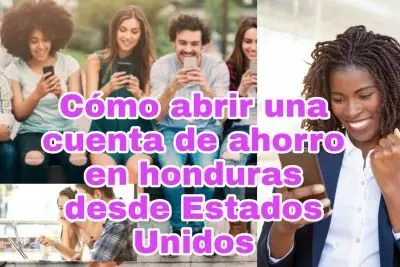 abrir una cuenta de banco en honduras desde estados unidos