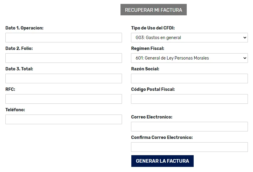 Adosa facturación