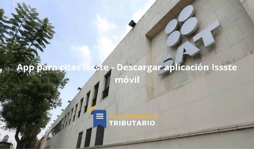 App Para Citas Issste Descargar Aplicación Issste Móvil