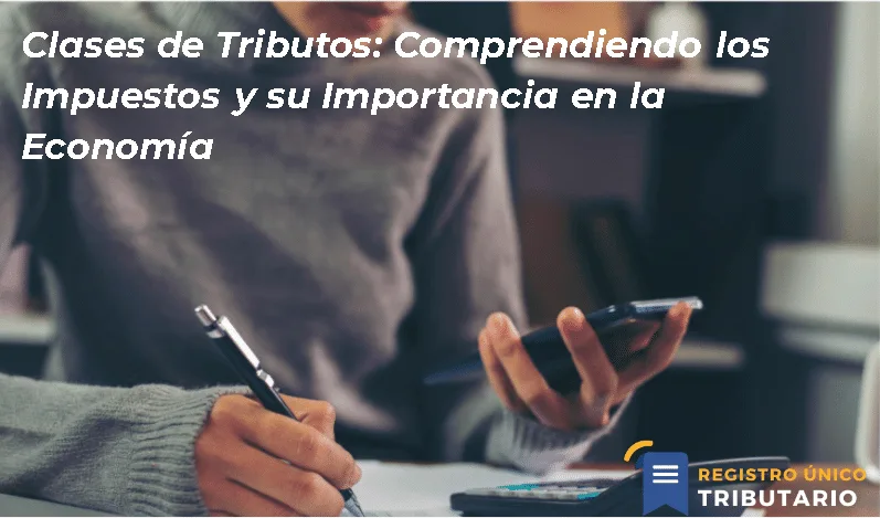 Clases De Tributos: Comprendiendo Los Impuestos Y Su Importancia En La Economía