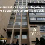 Por Racionamiento De Agua En Bogotá: La Dirección Operativa No Atenderá Al Público Los Días 8 Y 17 De Octubre
