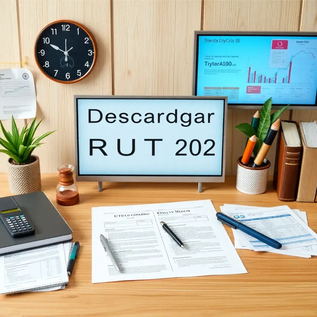 DescargarRUT en Colombia: Representación gráfica del Registro Único Tributario colombiano.