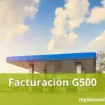 Facturación G500