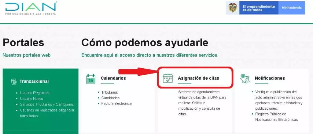 Es hora de agendar una cita con la DIAN