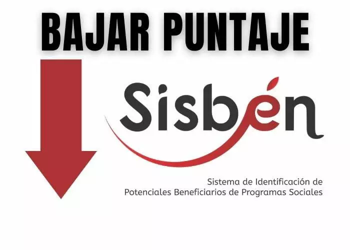 como bajar el puntaje del sisben