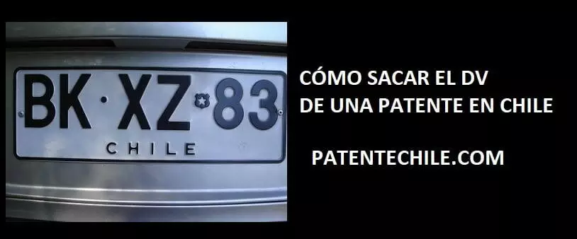 como saber el digito verificador de una patente