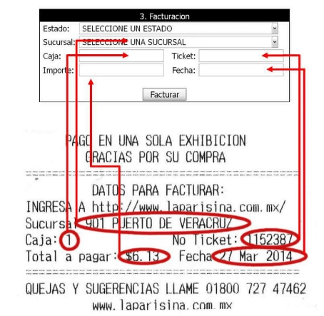 La parisina facturación