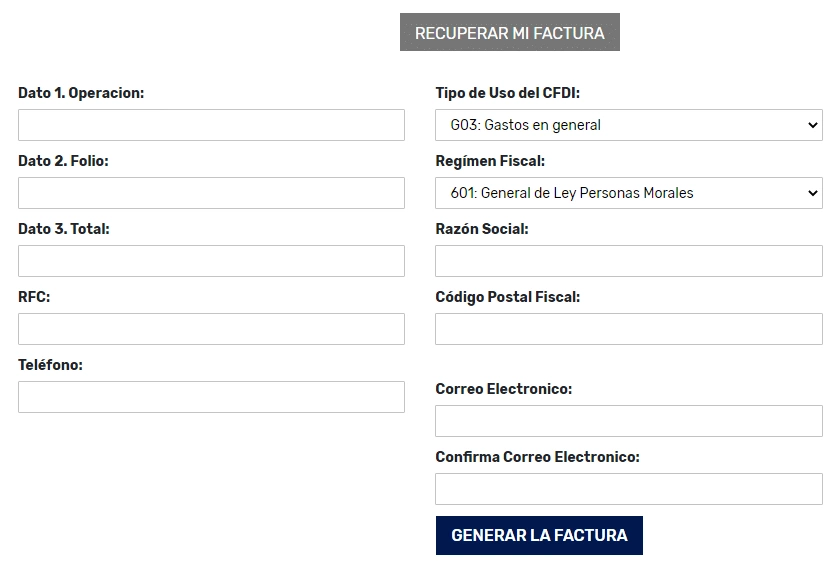 Adosa facturación