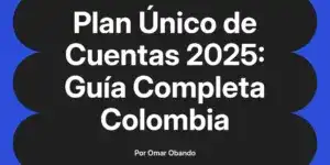 Plan Único de Cuentas 2025: Guía Completa Colombia