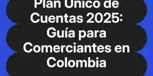 Plan Único de Cuentas 2025: Guía para Comerciantes en Colombia